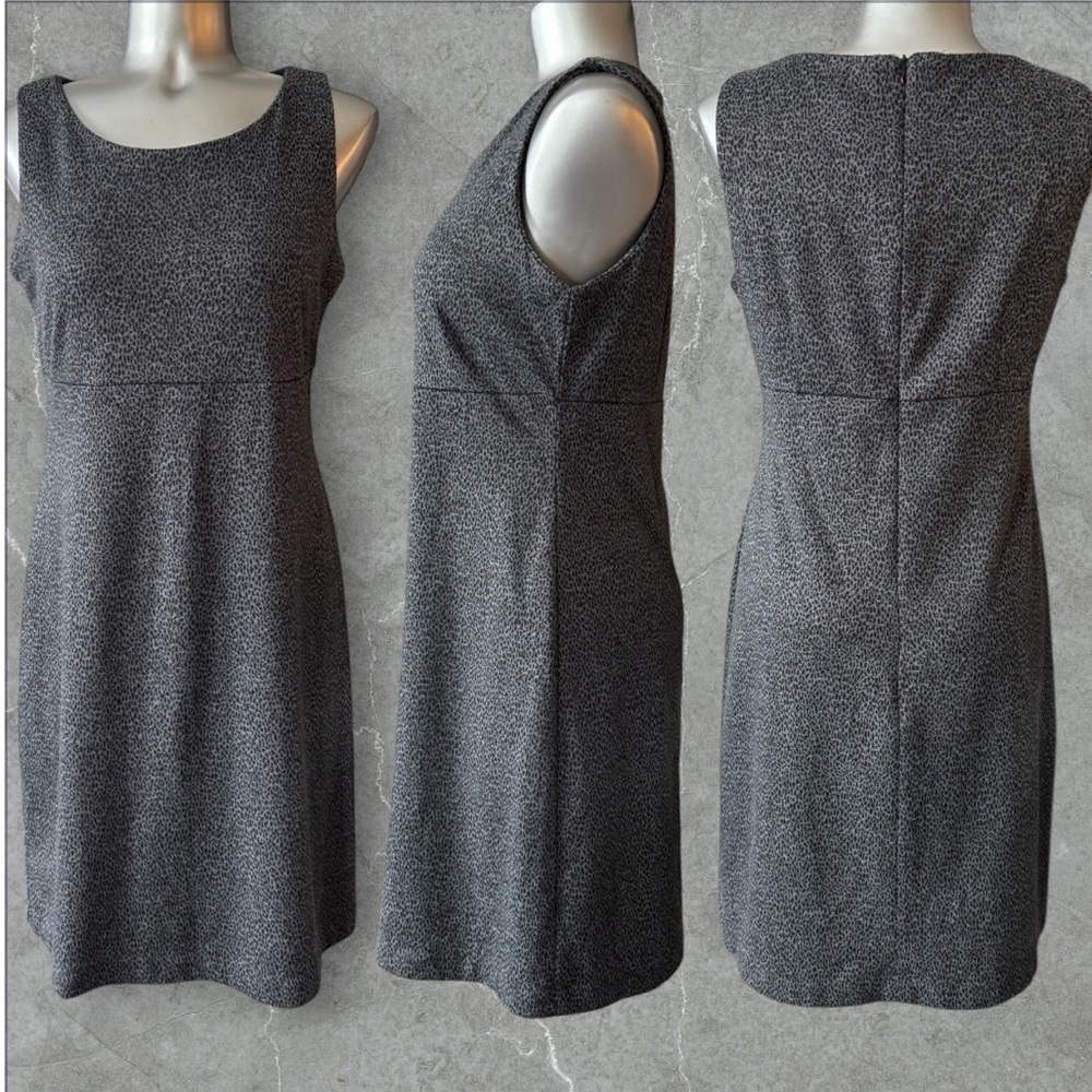 2 for $30 ✅Dress Barn Charcoal Midi Dress